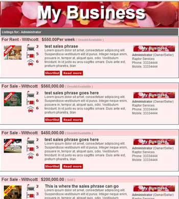 新龙房地产门户解决方案