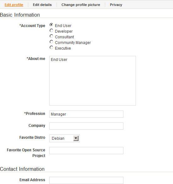 编辑个人信息-由外贸网站建设|B2C购物网站建设|营销型网站建设|Joomla/Magento实施专家新龙提供