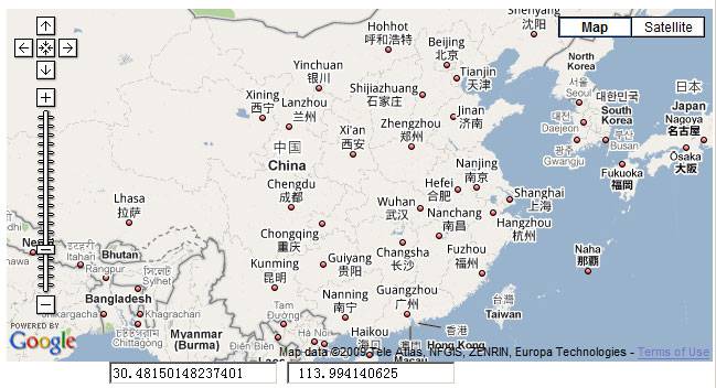 在Google地图上标示您的位置-由外贸网站建设|网络营销专家新龙提供