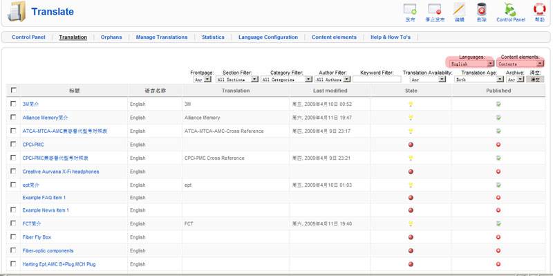 Joomla教程:多语言网站文章内容修改-由外贸网站建设|B2C购物网站建设|营销型网站建设|Joomla/Magento实施|网络营销专家新龙 提供
