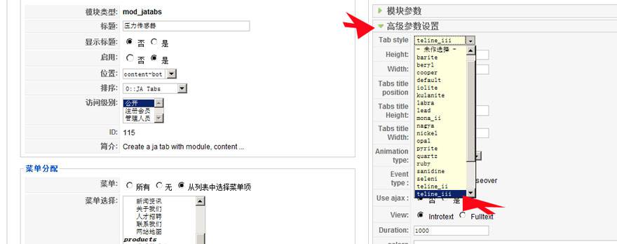 Joomla教程：设置分类展示标签模块-由外贸网站建设|B2C购物网站建设|营销型网站建设|Joomla/Magento实施|网络营销专家新龙提供