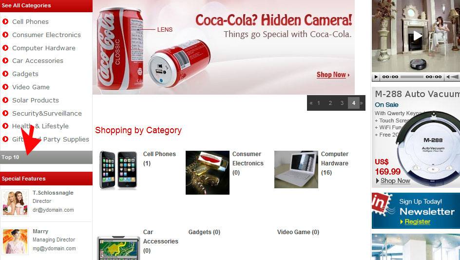 Joomla教程：商城网站设置Top10商品模块-由外贸网站建设|B2C 购物网站建设|营销型网站建设|Joomla/Magento实施|网络营销专家新龙提供