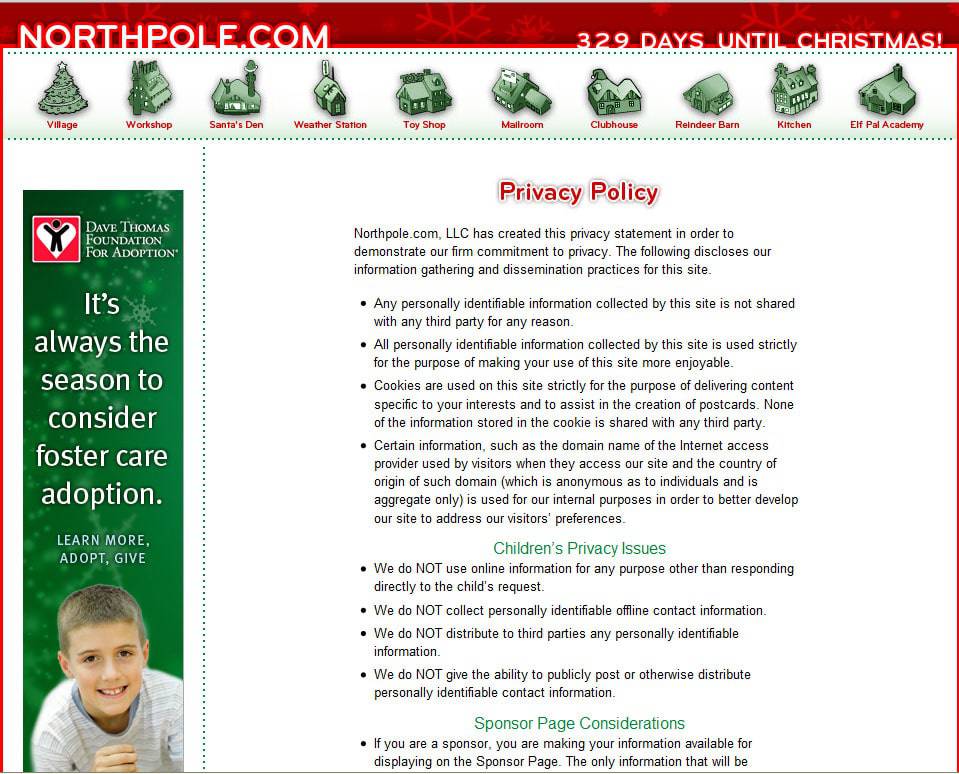 网页高效性建议：清晰诚恳的隐私承诺-由外贸网站建设|外贸网店建设|SEO网站建设||Joomla 模板制作 | Joomla/Magento网站建设|网络营销专家新龙提供