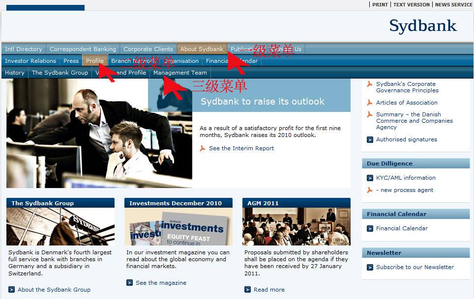 网页高效性建议:采用唯一的导航结构-由外贸网站建设|外贸网店建设|SEO网站建设|Joomla/Magento网站建设|网络营销专家新龙提供