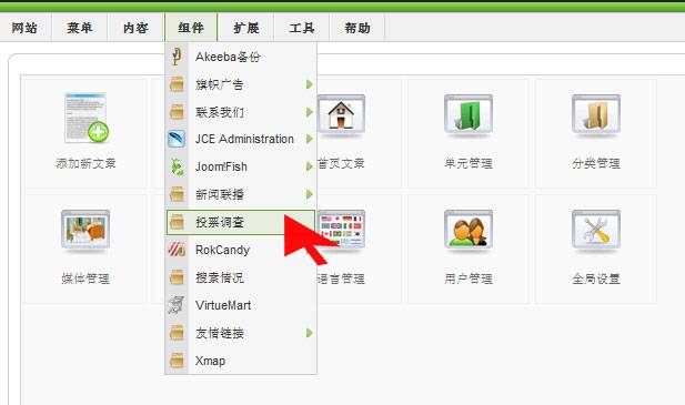 Joomla:编辑在线调查系统--由外贸网站建设|外贸网店建设|SEO网站建设|Joomla/Magento网站建设|网络营销专家新龙提供