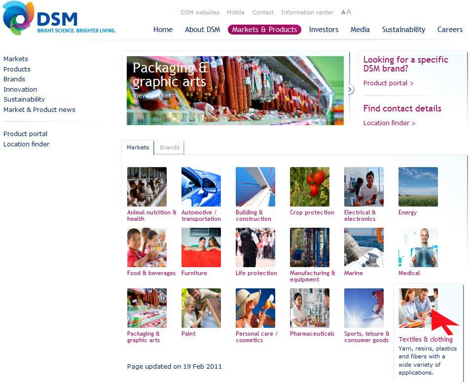 网站策划：如何展现企业众多的市场和品牌? -由外贸网站建设|外贸网店建设|SEO网站建设||Joomla 模板制作| Joomla/Magento网站建设|网络营销专家新龙提供