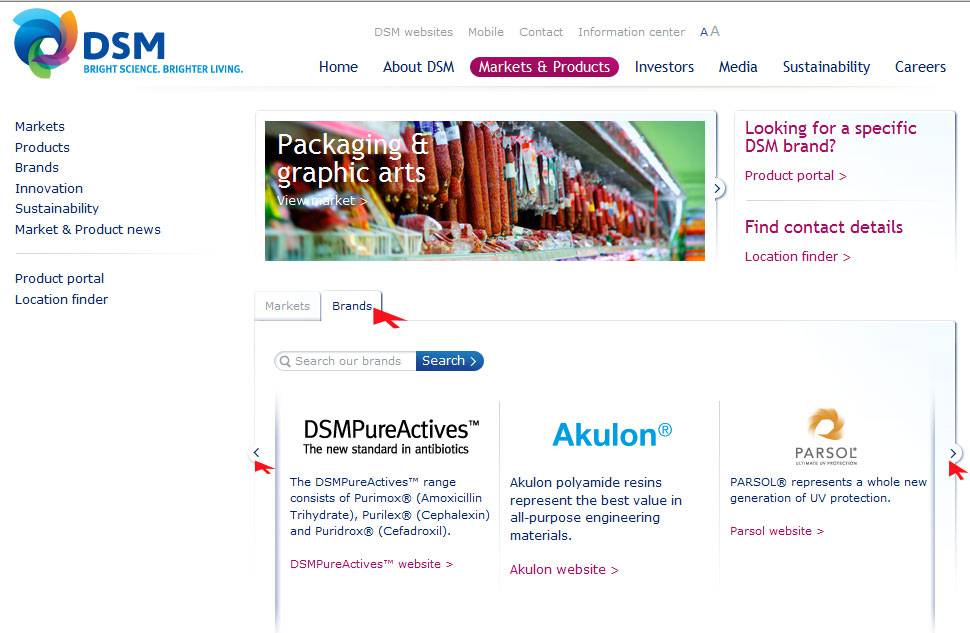 网站策划：如何展现企业众多的市场和品牌? -由外贸网站建设|外贸网店建设|SEO网站建设||Joomla 模板制作| Joomla/Magento网站建设|网络营销专家新龙提供