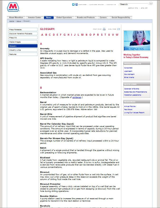 外贸网站策划：增加一个行业术语表-由外贸网站建设|外贸网店建设|SEO网站建设|网站策划|Joomla模板制作|Joomla/Magento网站建设|网络营销专家新龙提供