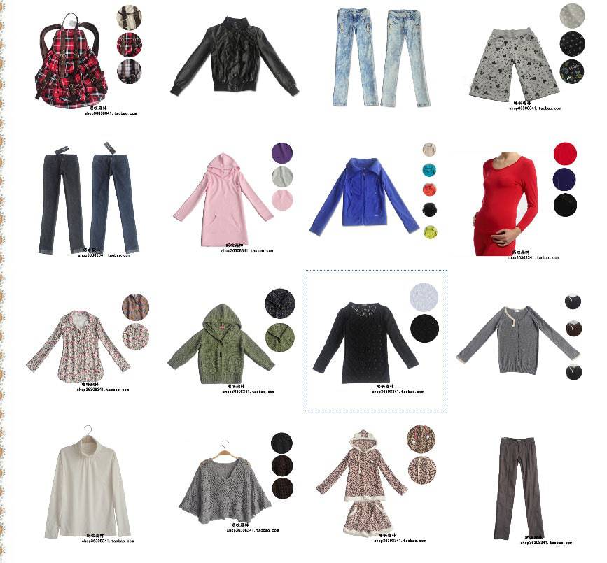 两家颇有特色的淘宝服装小店-外贸网站建设专家新龙制作