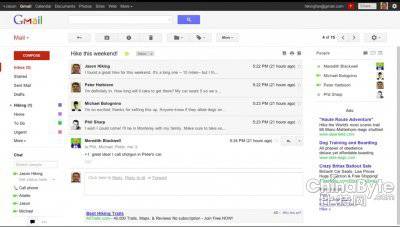 谷歌证实重新设计Gmail:界面与谷歌文档相似