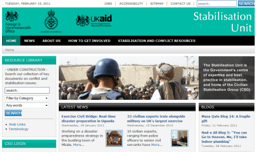 英国国防部使用JOOMLA-外贸网站建设专家新龙翻译