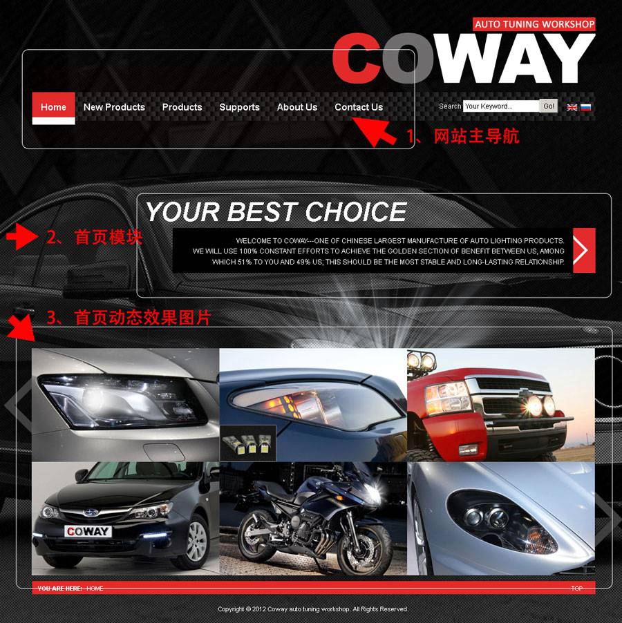 Joomla网站结指南一：首页布局和后台的关系-外贸网站建设专家新龙制作