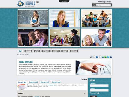 外贸网站建设欣赏-教育培训网页设计