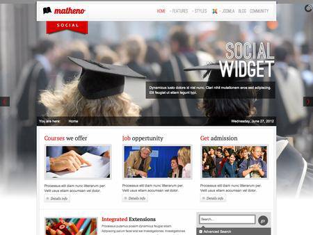 外贸网站建设欣赏-教育培训网页设计