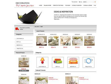 外贸网页设计欣赏-家具家居网站设计