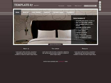 外贸网页设计欣赏-家具家居网站设计