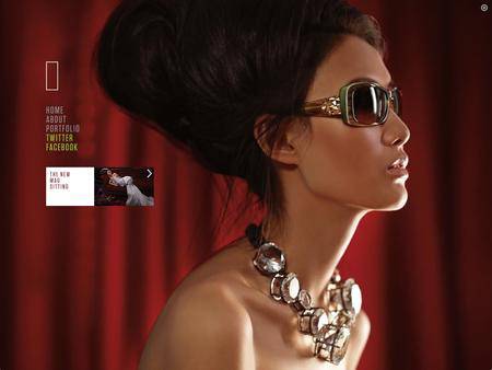 外贸网页设计欣赏-时尚奢侈品网站设计