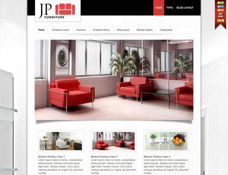 外贸网站设计欣赏-家具家居网站设计