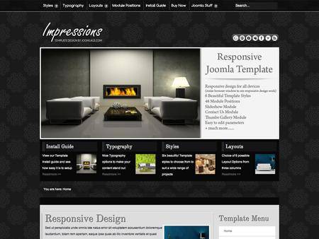 外贸网页设计欣赏-家具家居网站设计