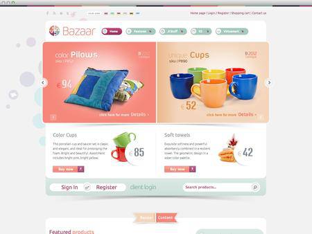 外贸网站建设欣赏-家具家居网站设计