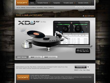 外贸网站建设欣赏-手机数码产品网页设计