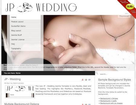 外贸网站建设欣赏-婚礼结婚用品网页设计