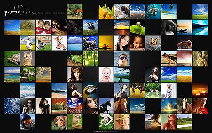 外贸网站建设欣赏-艺术图片类网页设计