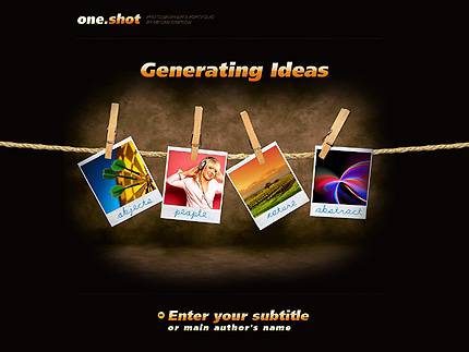 外贸网站建设欣赏-艺术图片类网页设计