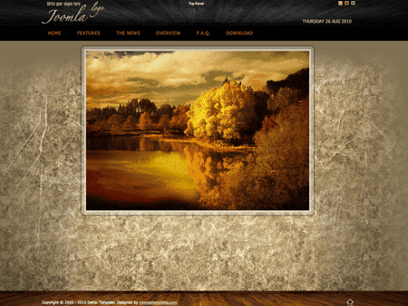 外贸网站建设欣赏-艺术图片类网页设计