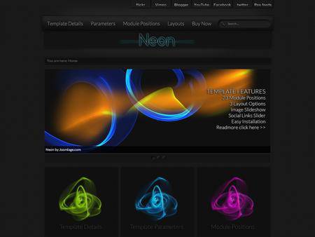 外贸网站建设欣赏-艺术图片类网页设计