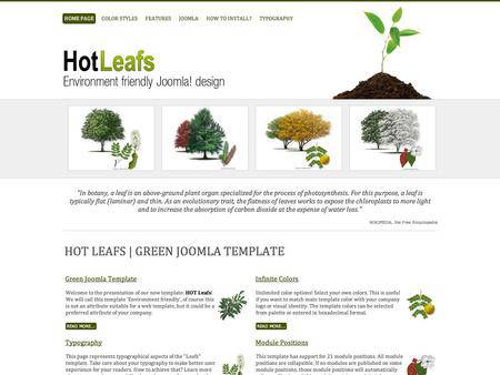 外贸网站建设欣赏-花卉植物类网页设计