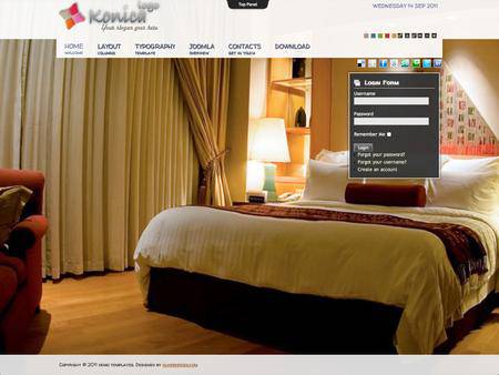 外贸网站建设欣赏-房地产旅馆类网页设计