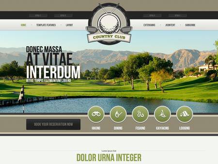 外贸网站建设欣赏-房地产旅馆类网页设计