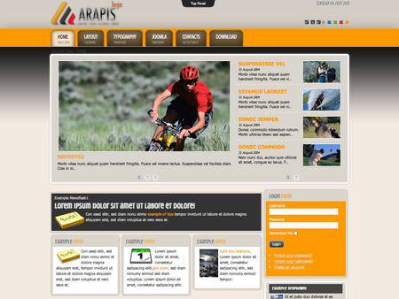 外贸网站建设欣赏-运动类网站网页设计