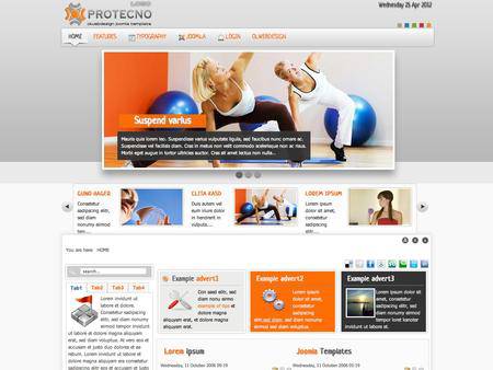 外贸网站建设欣赏-运动类网站网页设计