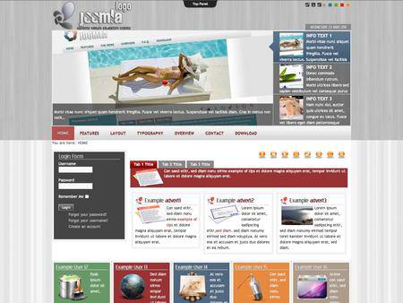 外贸网站建设欣赏-旅游类网站网页设计