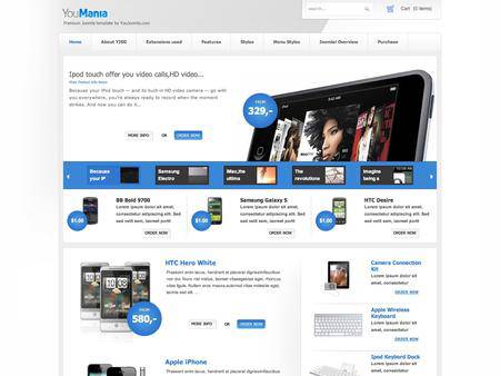 外贸网站建设欣赏-网店设计