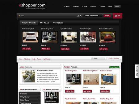 外贸网站建设欣赏-网店设计