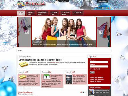 外贸网站建设欣赏-网店设计