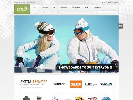 外贸网站建设欣赏-网店设计