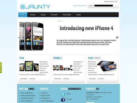 外贸网站建设欣赏-网店设计