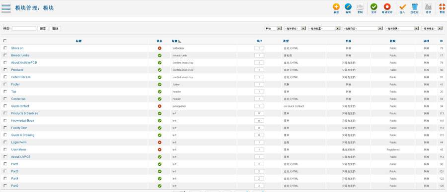 Joomla2.5：在哪里编辑首页模块？-外贸网站建设专家新龙制作