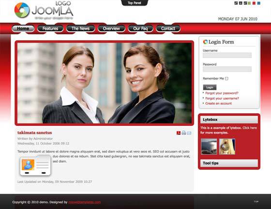 外贸网站建设欣赏-科学技术工程类网页设计