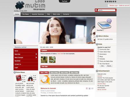 外贸网站建设欣赏-科学技术工程类网页设计