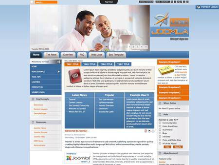 外贸网站建设欣赏-科学技术工程类网页设计