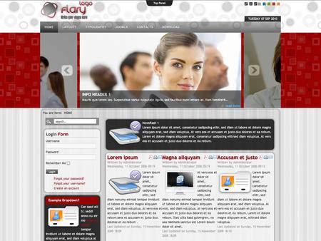 外贸网站建设欣赏-科学技术工程类网页设计