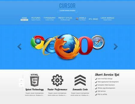 外贸网站建设欣赏-软件设计类网页设计