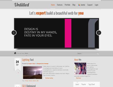 外贸网站建设欣赏-软件设计类网页设计
