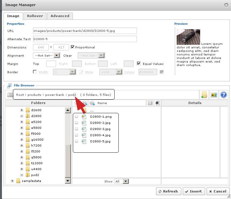Joomla3.x:产品多图展示的编辑方法-外贸网站建设专家新龙制作