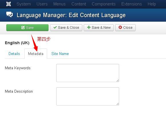 Joomla3.X/2.5:多语言网站整站关键词和描述的填写位置-外贸网站建设/响应式网站建设专家新龙制作